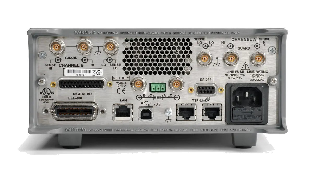 Keithley 2636B 背面